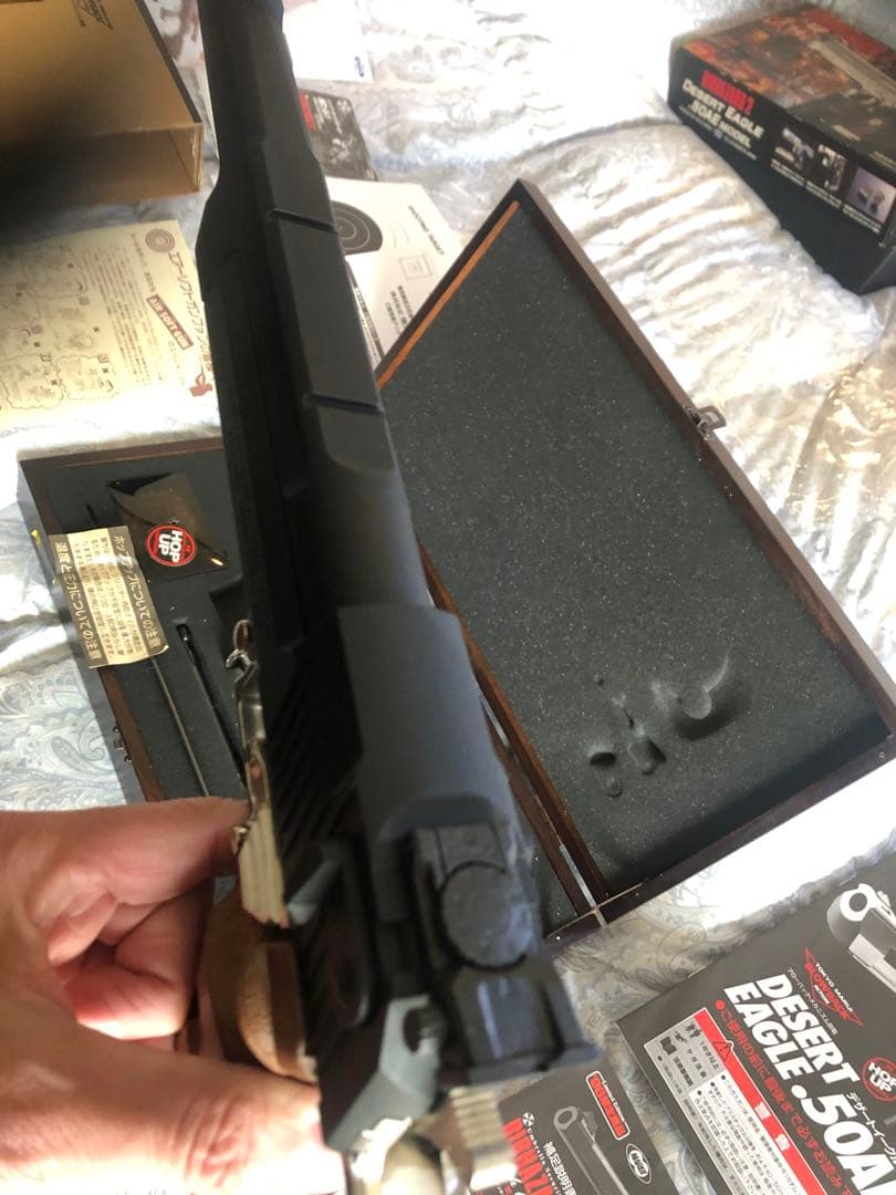 デザートイーグル .50AE ガスガン　バイオハザード98限定品　10インチ