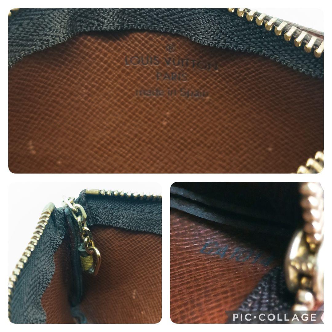 【美品SS】ルイヴィトン　ポシェットクレ　モノグラム　ケース