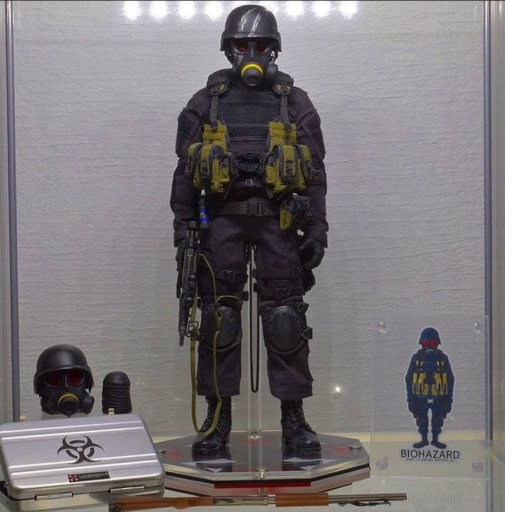 バイオハザード ハンク風フィギュア / レオン Damtoys ホットトイズ