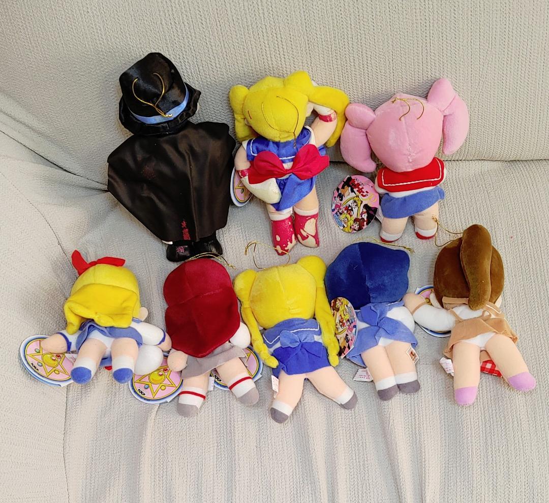 激レア 30周年 1993年 美少女戦士セーラームーンR2 ぬいぐるみ 全8種