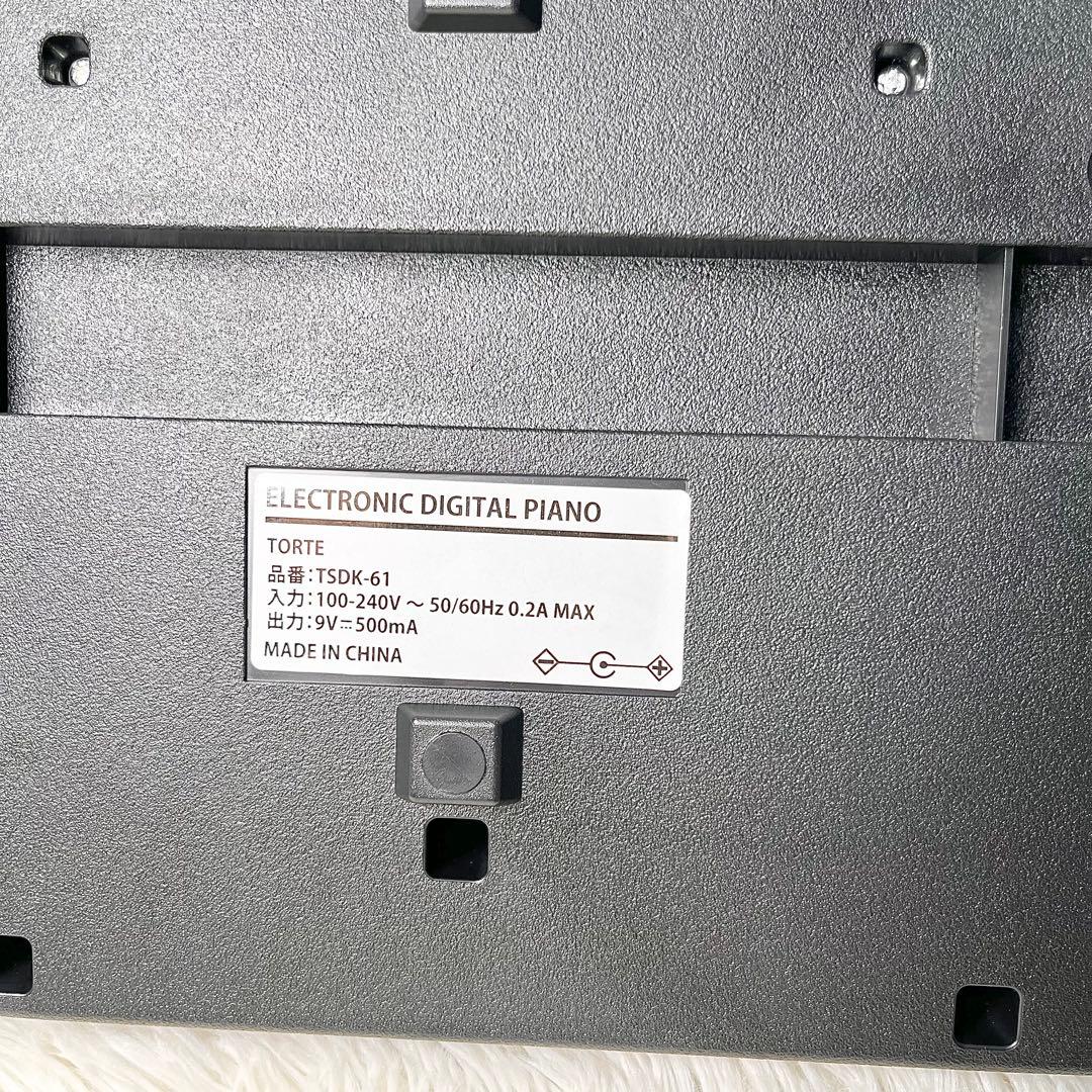 【良品】TGRTE TSDK-61 電子キーボード 61鍵盤