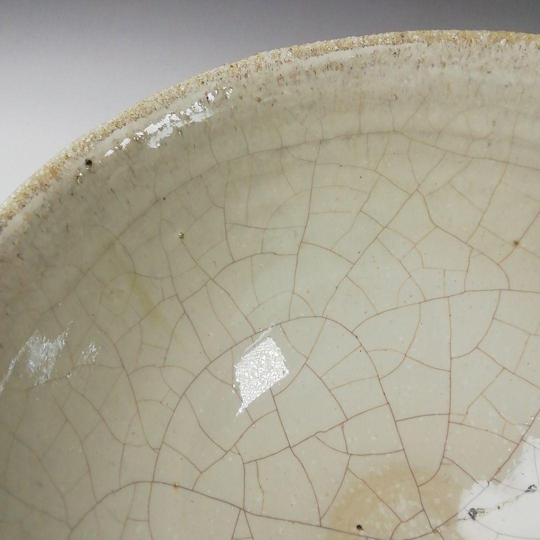 T153 茶碗 『斑唐津茶碗』『帆柱窯 中嶋紀文』 共箱 抹茶碗 茶道具