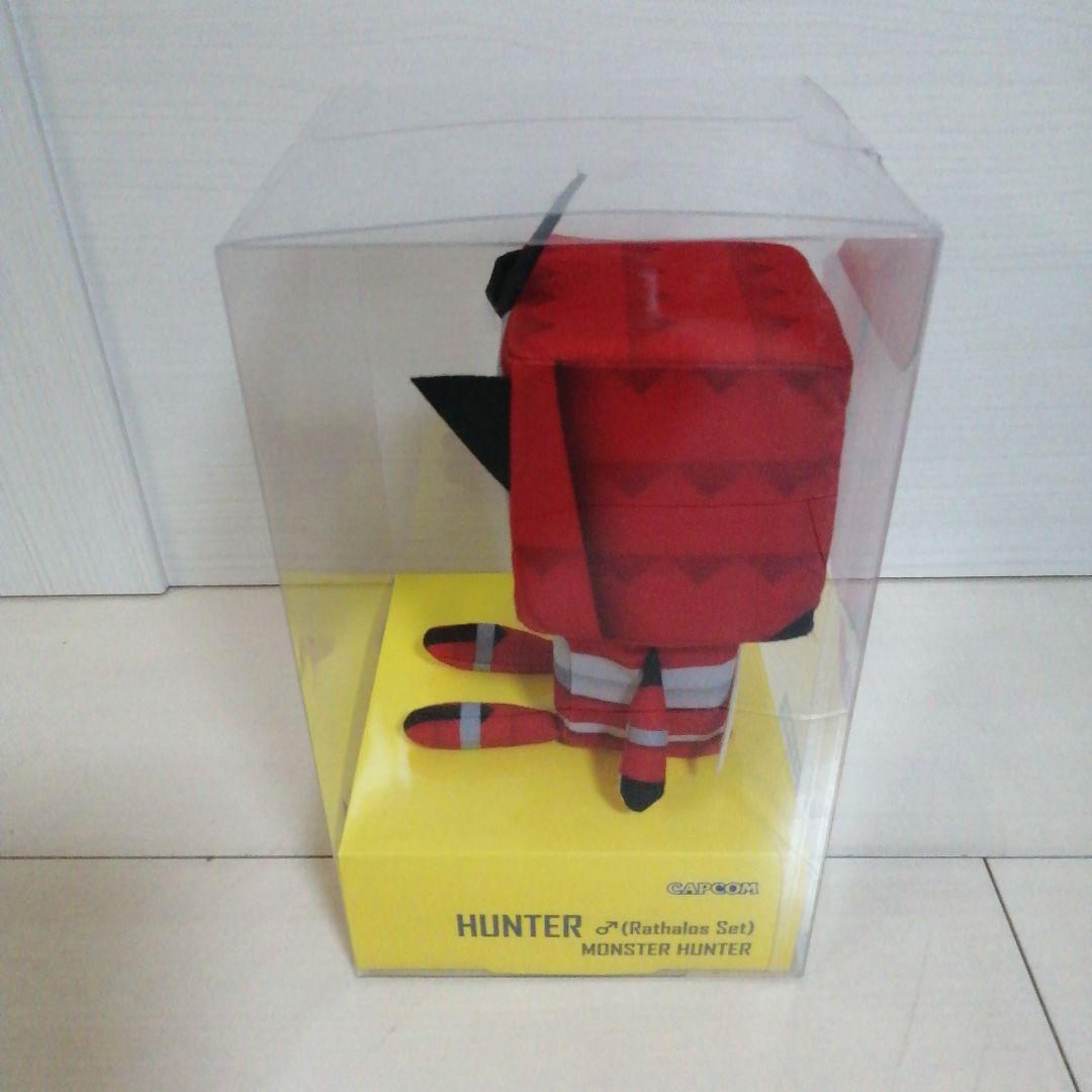 【新品・未開封】モンスターハンター ぬいぐるみ ハンター♂（レウスシリーズ）