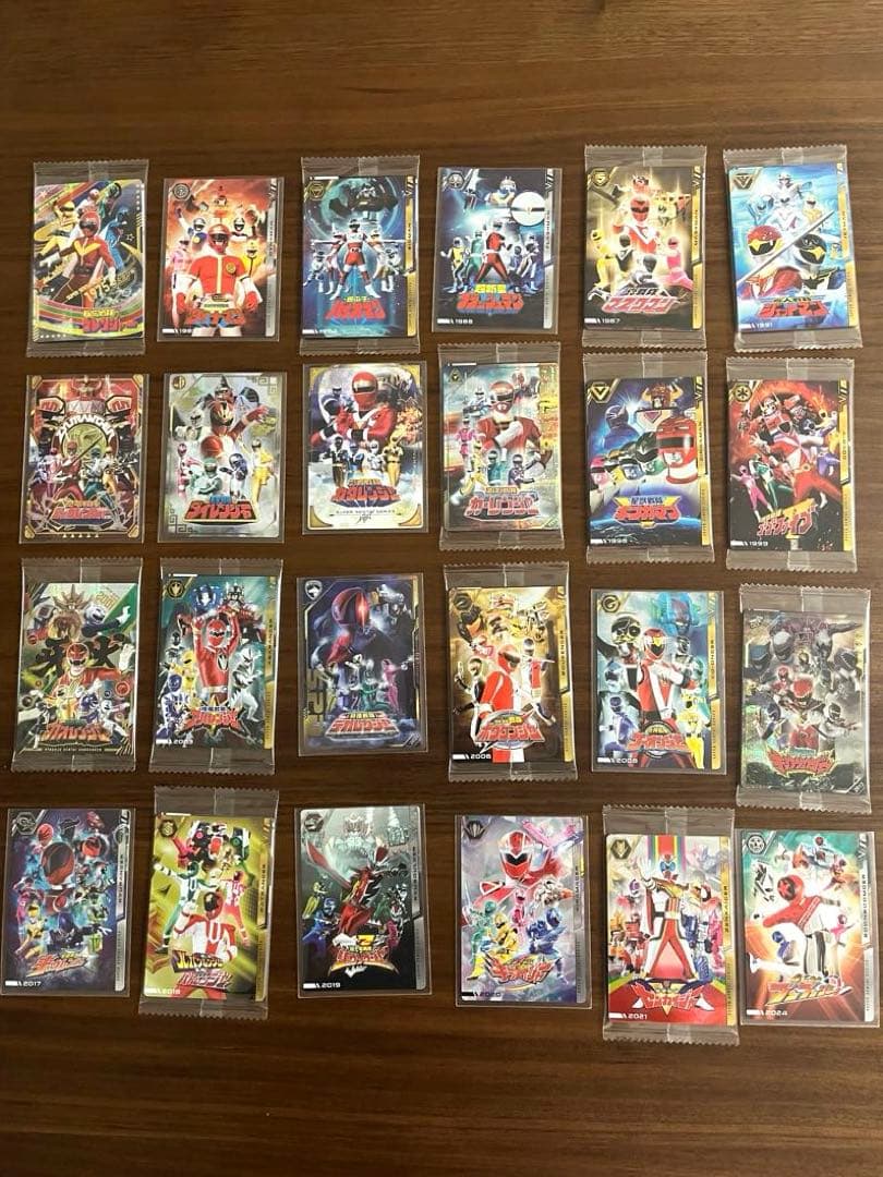 イタジャガ スーパー戦隊シリーズ 37種セット 50周年記念カード