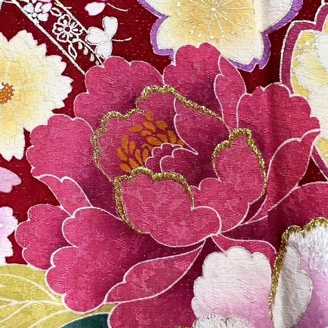 ≪早い者勝ち≫【お得品】 振袖セット 成人式 正絹 振袖 花柄