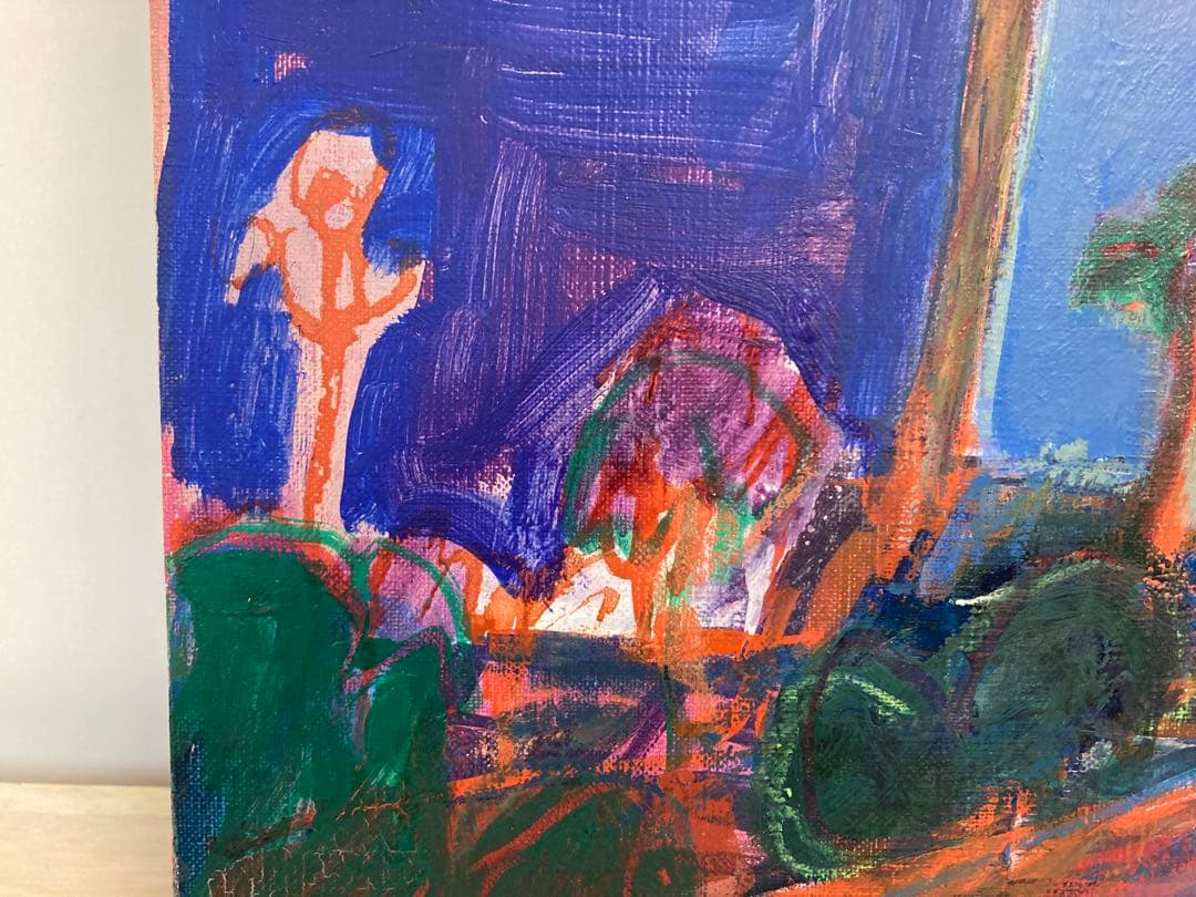 吉岡耕ニ　絵画　「ニース」