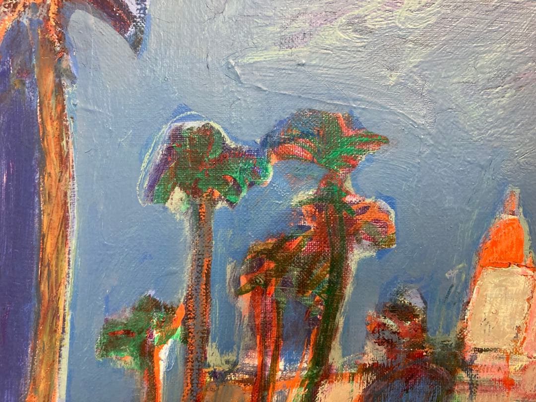 吉岡耕ニ　絵画　「ニース」