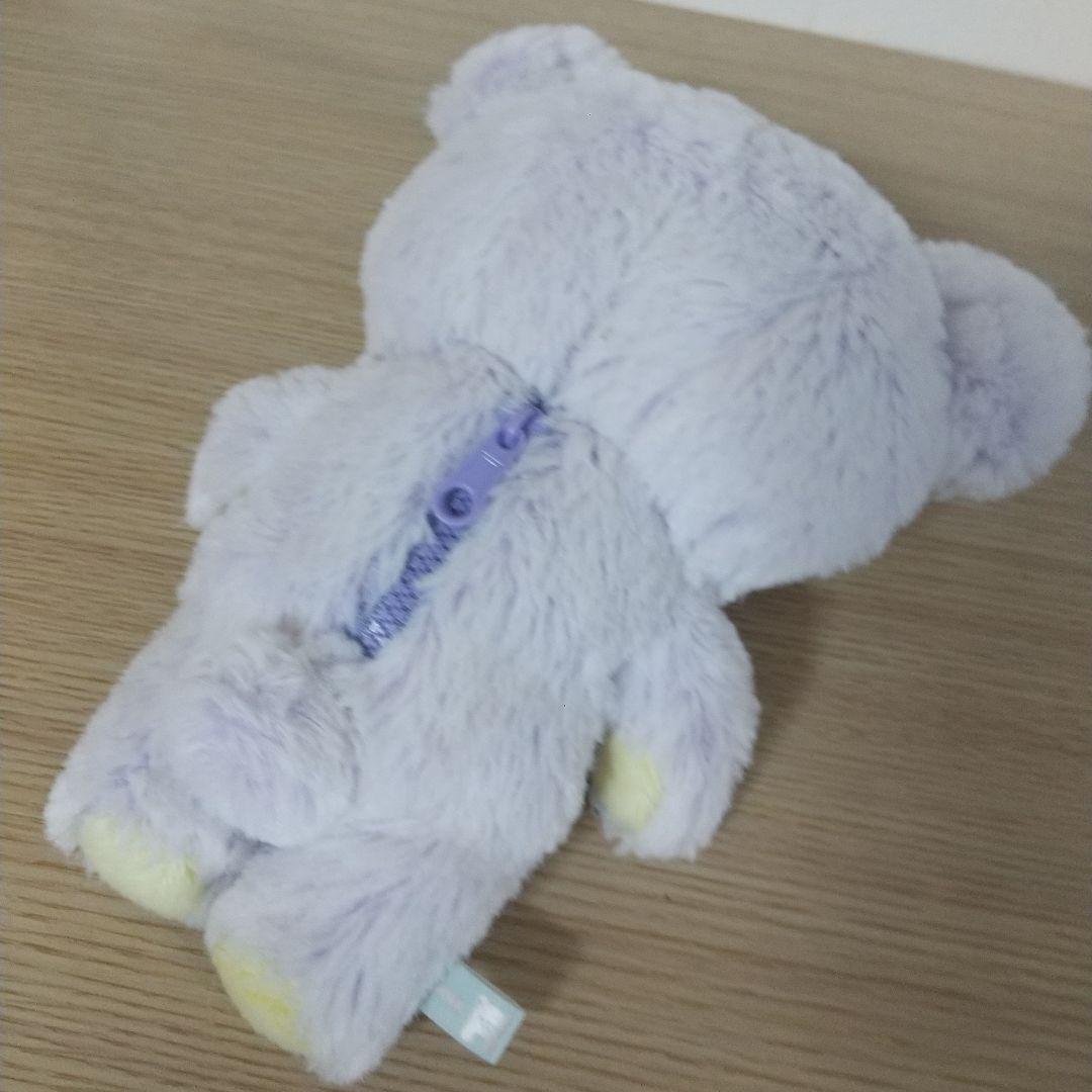 美品　リラックマストア限定　シャーベットリラックマ　紫　パープル　ぬいぐるみ