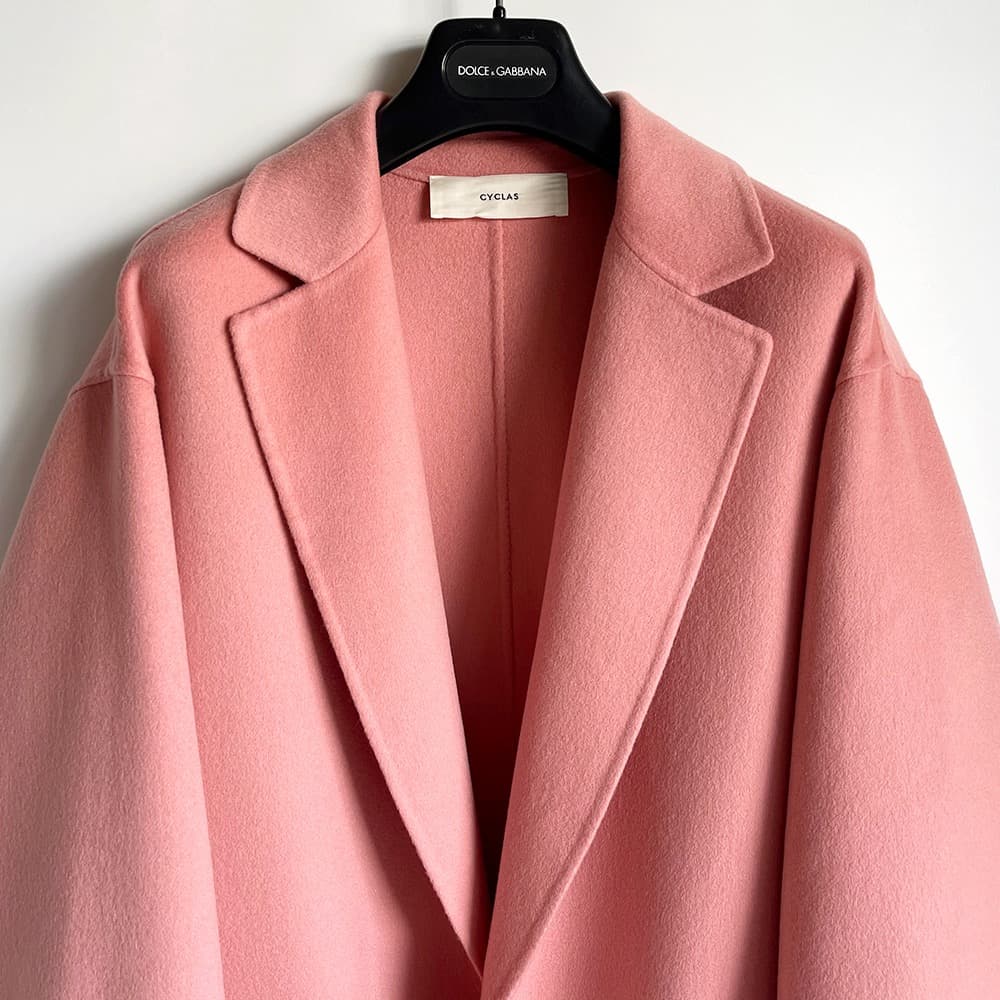 CYCLAS シクラス*カシミヤダブルフェイスリバーコート プレシャス掲載