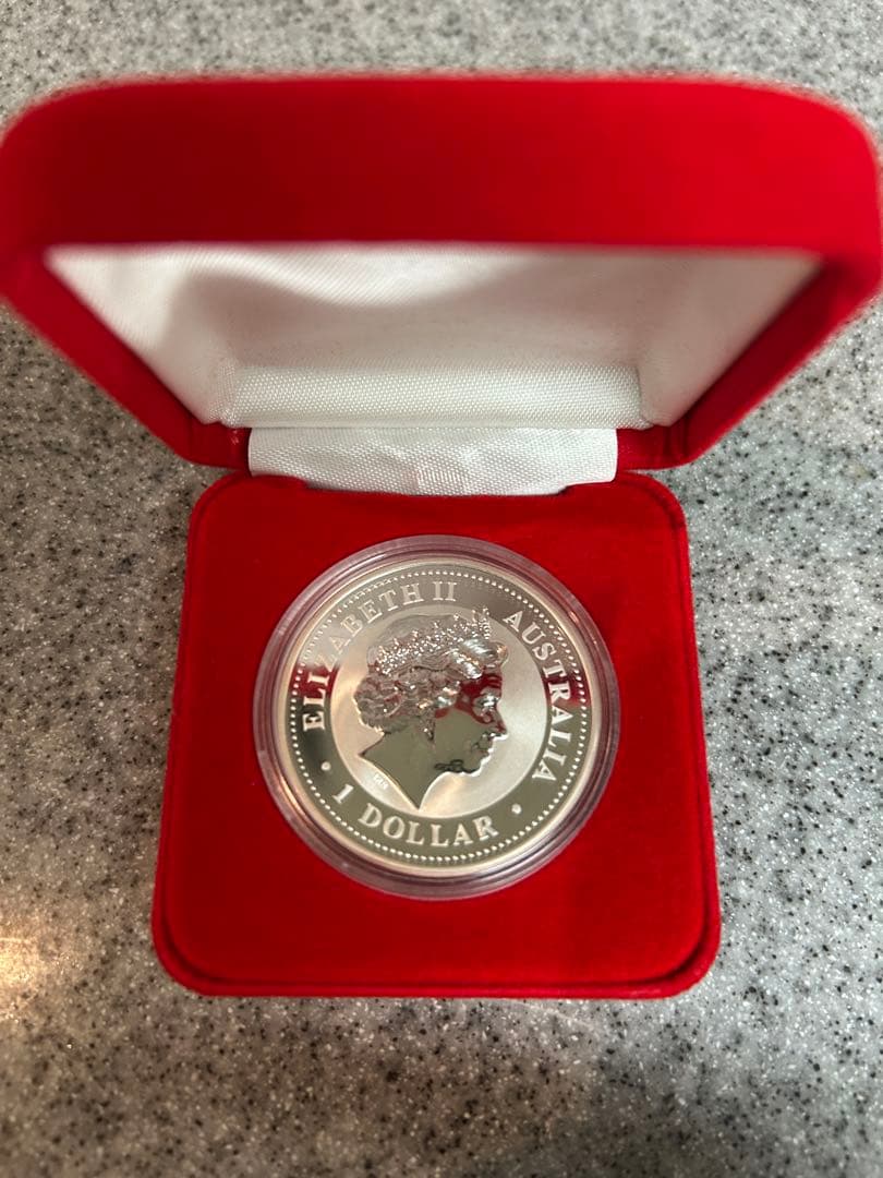 1999年 オーストラリア 干支 ウサギ 1オンス 銀メダル　純銀 シリーズ1