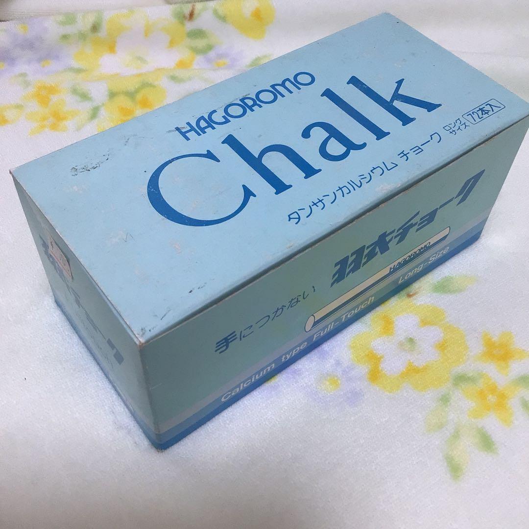 羽衣チョーク 炭酸カルシウム 72本入り 青 フルタッチ 1箱 廃盤 - メルカリ