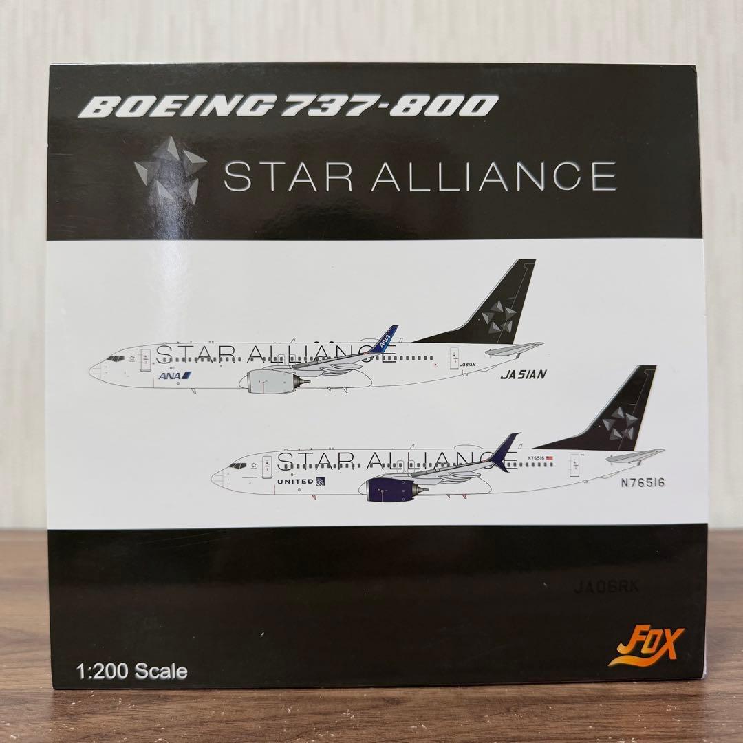 JFOX ANA Boeing 737-800 1/200ボーイング
