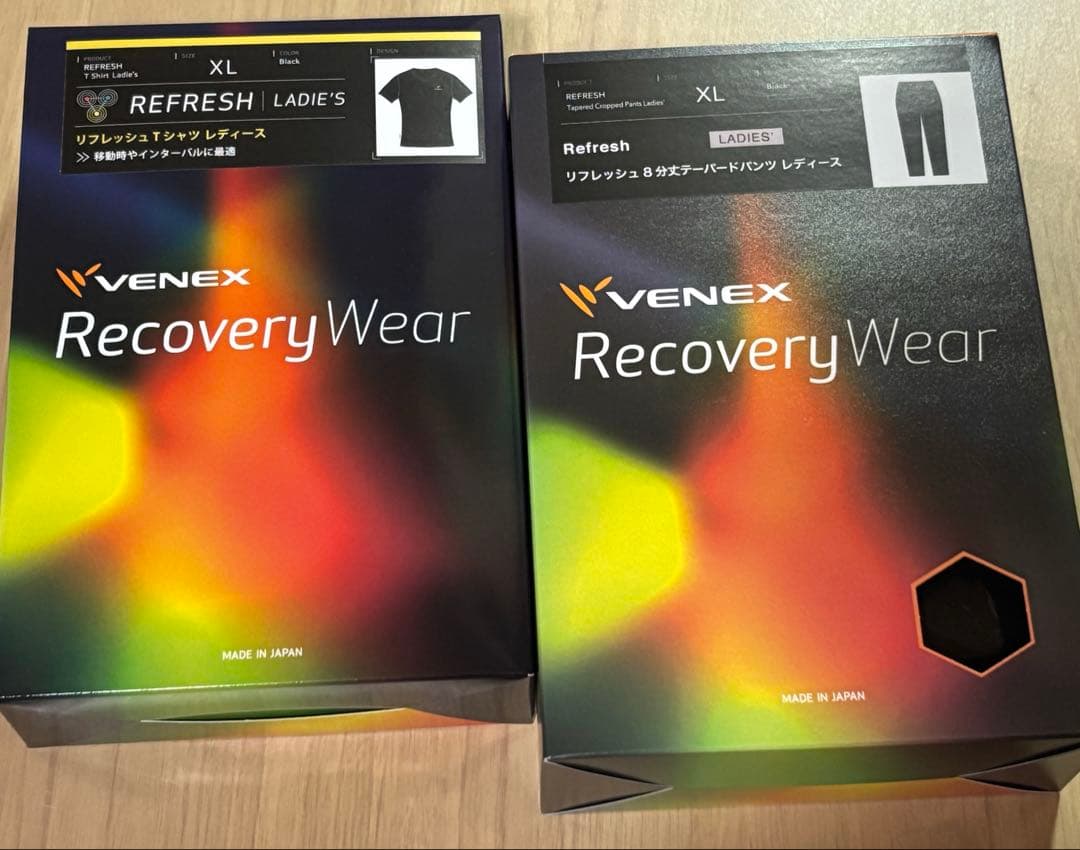 ベネクス　リリフレッシュ Tシャツ　レディース　 8分丈パンツ　上下　XL 新品