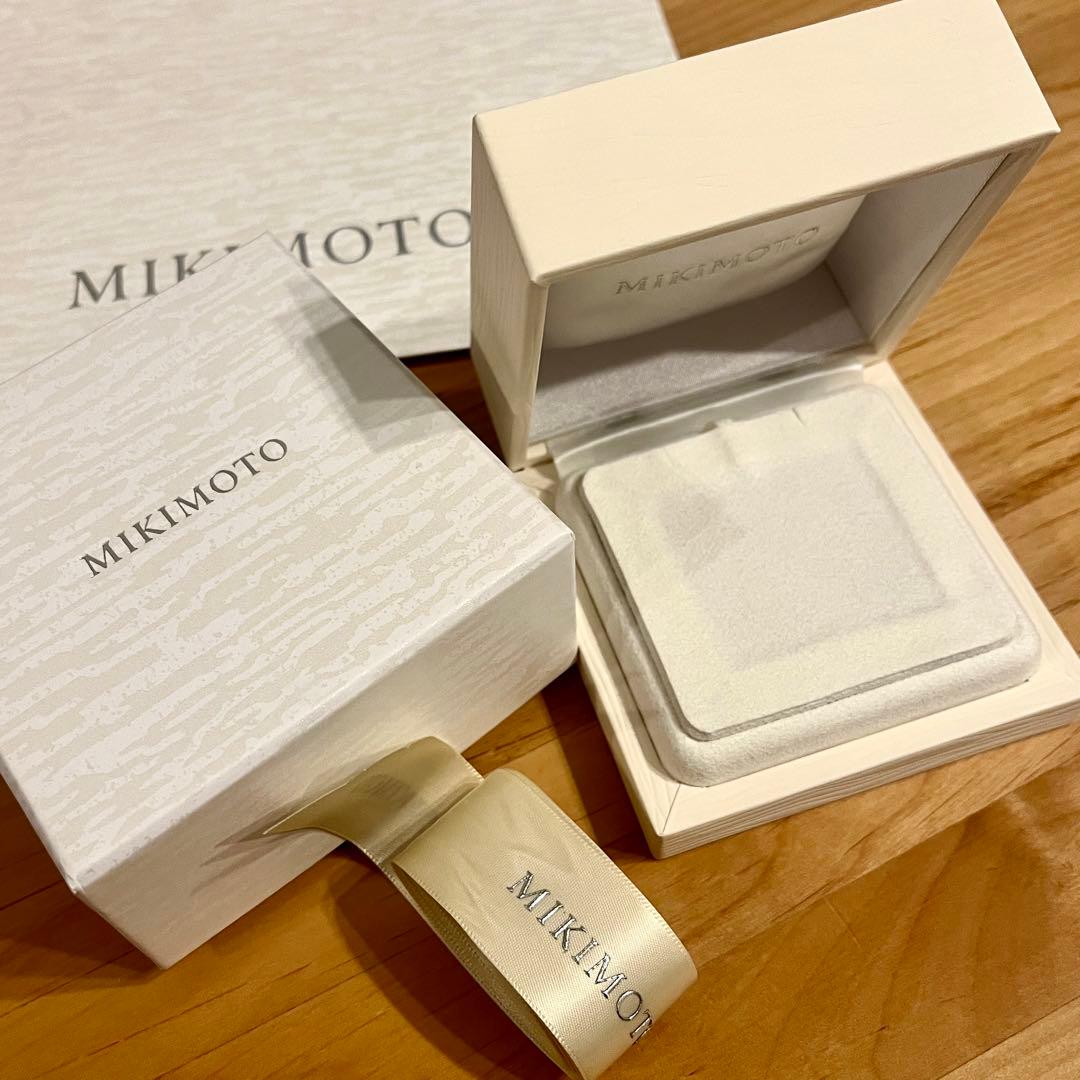 MIKIMOTO 高級パールジュエリー空箱&紙袋&メッセージカード&リボン
