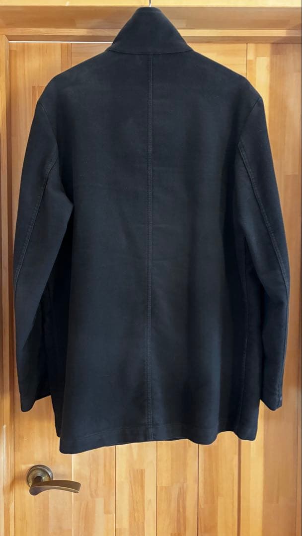 フレンチワーク　べトラ ブラックモールスキン ワークコート フランス製 Lサイズ