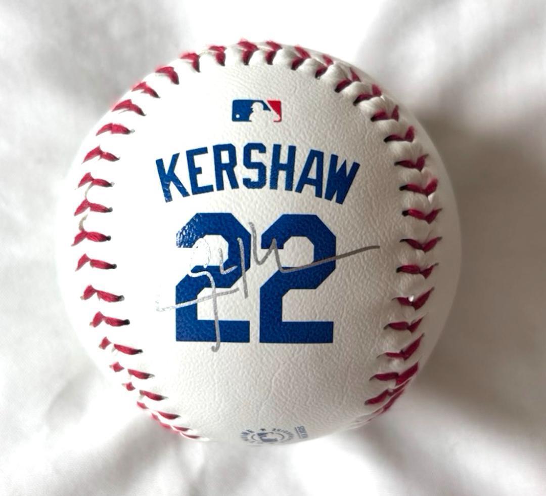 ドジャース クレイトン・カーショウ 3000奪三振記念ボール MLB公式限定