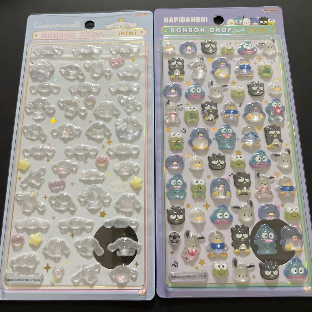 サンリオ ボンボンドロップシール ミニ ６種