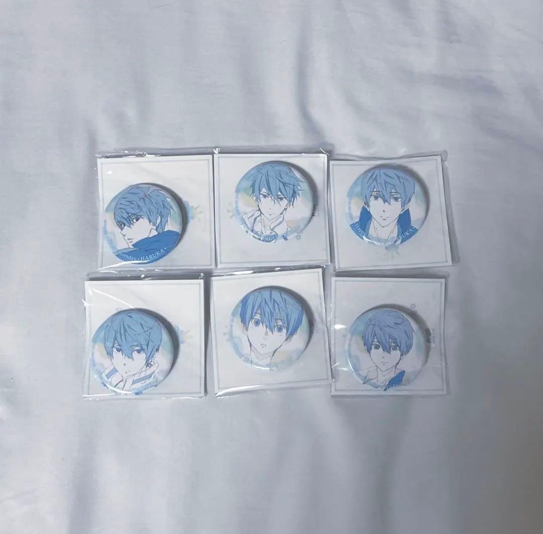⚠️本日限定価格Free! Hopeful Birthday 缶バッジ 七瀬遙 - メルカリ