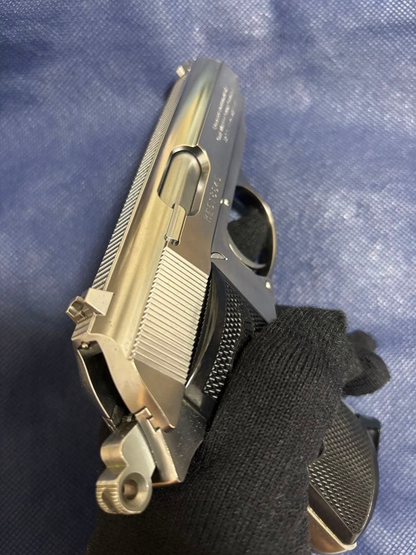 マルゼン　Walther NEW PPK/S ステンレス　ブローバック