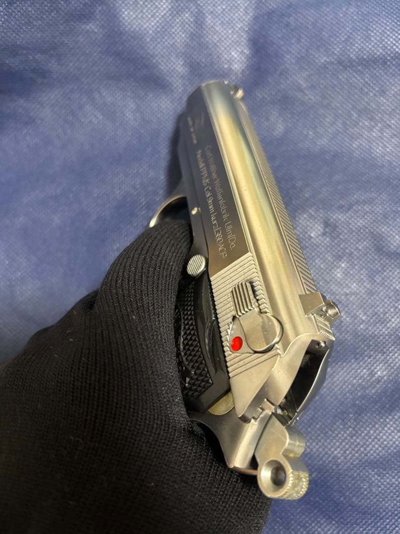 マルゼン　Walther NEW PPK/S ステンレス　ブローバック