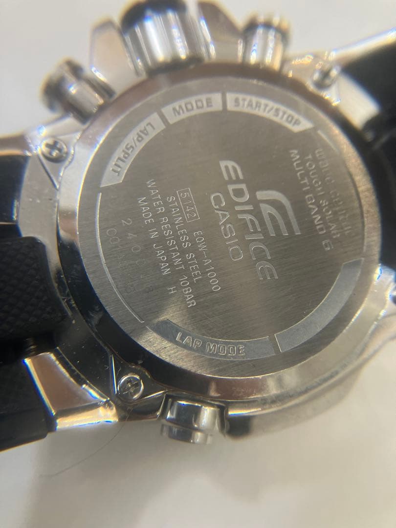 カシオ　エディフィス　EDIFICE　EQW-A1000 電波時計　タフソーラー