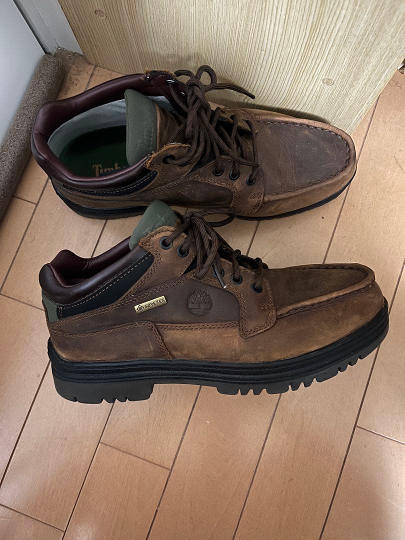 ティンバーランド　ヘリテージ GTX モックトゥ ミッド - ブラウン