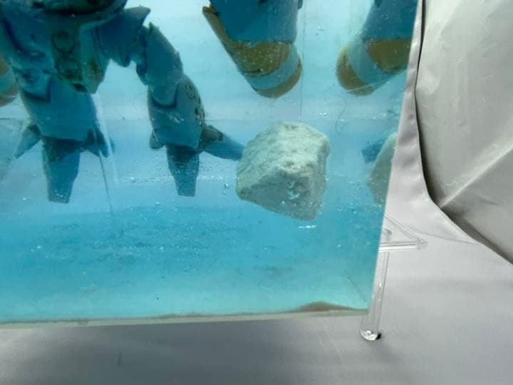 ハイゴッグ　水中航行ジオラマ　受注製作