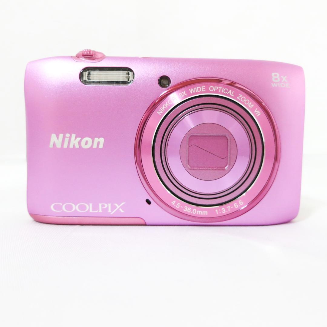 Nikon COOLPIX S3600 ピンク コンパクトデジタルカメラ - メルカリ