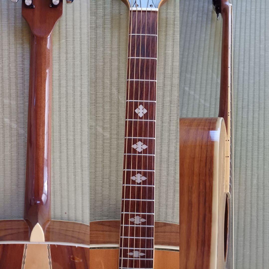 送料込】タケハルギター 木曽鈴木 低弦高 メンテ済み バック3ピース