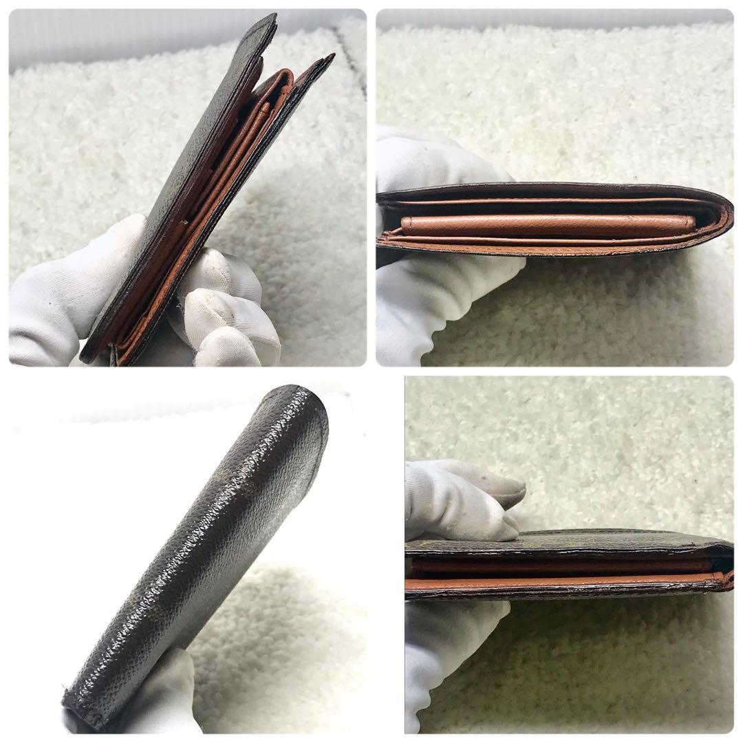 ルイヴィトン　モノグラムポルトビエカルトクレディモネ　二つ折りコンパクト型