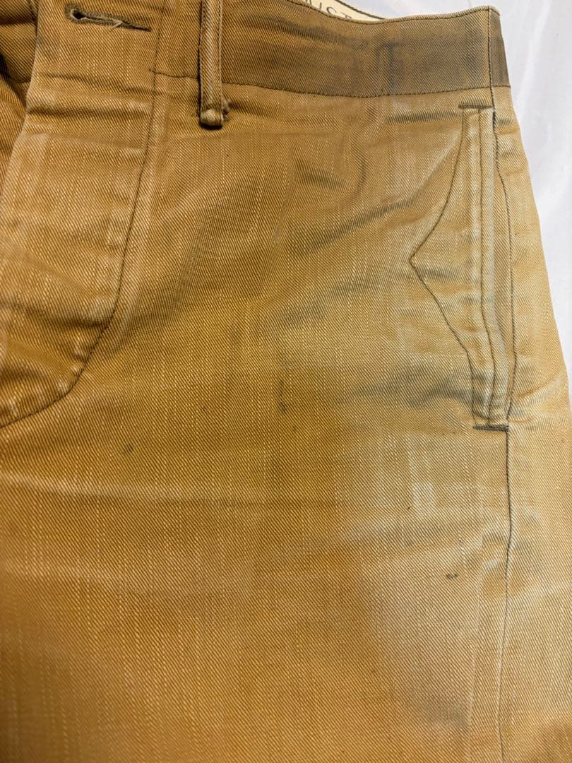 RRL（ダブルアールエル） チノパン 30/32 ストレート / フェード加工｜