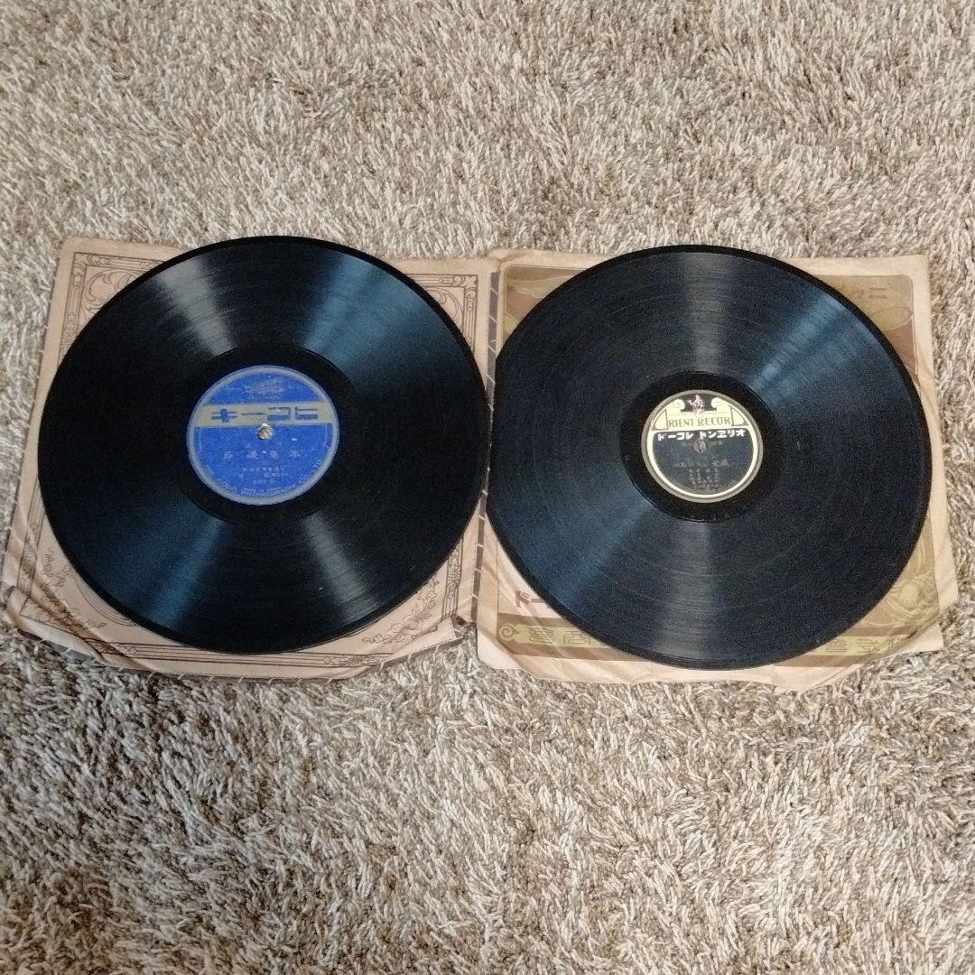 希少大正時代、SP盤レトロレコード