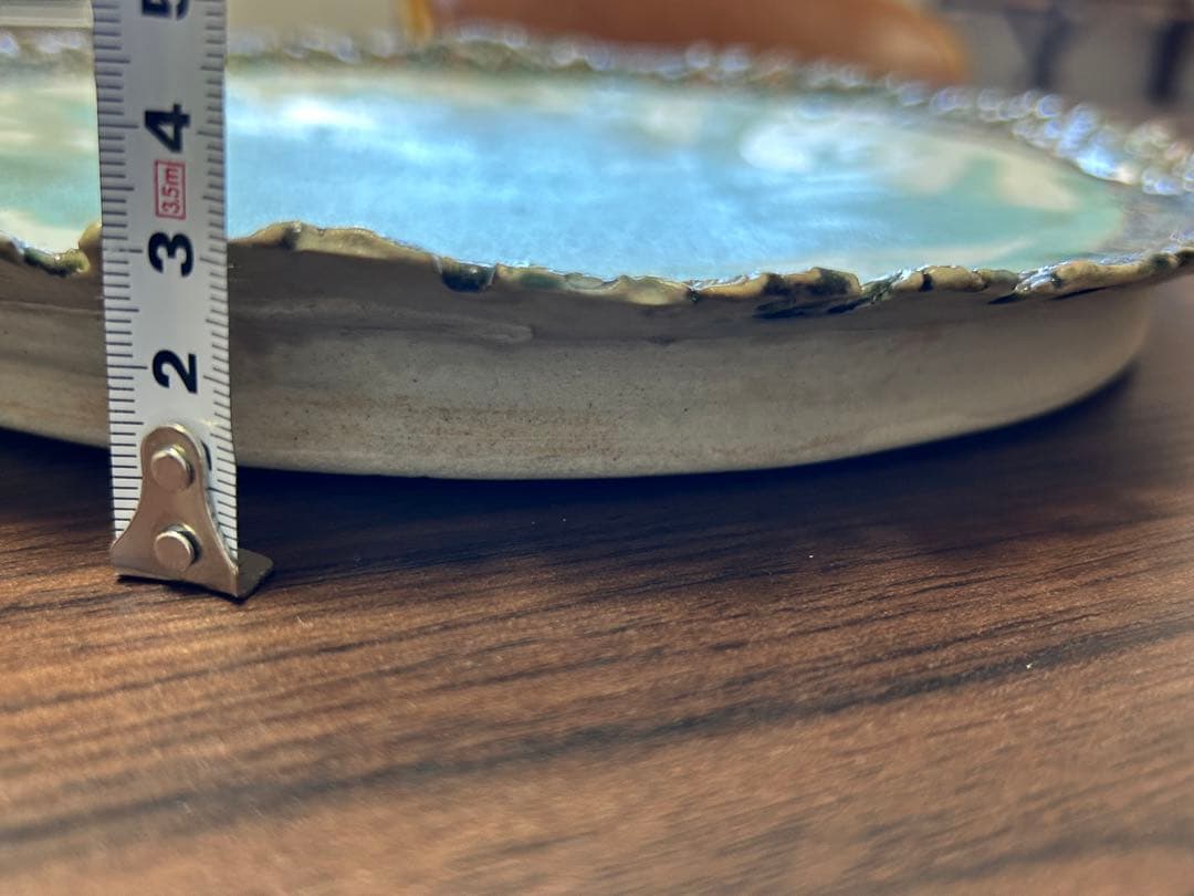 山上學 30㎝皿 螢窯 【希少】