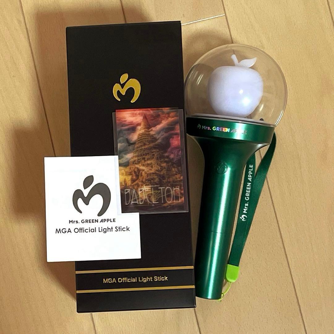 Mrs. GREEN APPLE 公式 ペンライト ライトスティック バベルの塔 ミセスグリーンアップル ライトスティック バベルの塔 ペンライト MGA