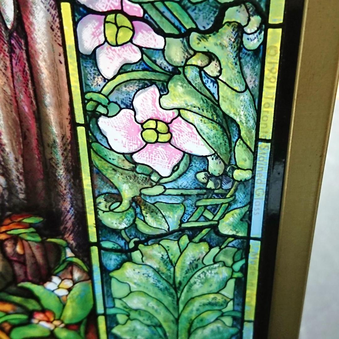 ルイスCティファニー ステンドグラスMadonna of the Flowers