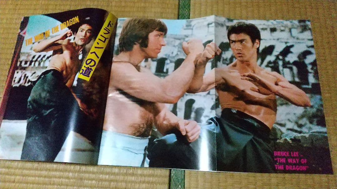 最終値下げ！2冊　特別付録ポスター付き　ブルース・リー　スクリーンジャンボ