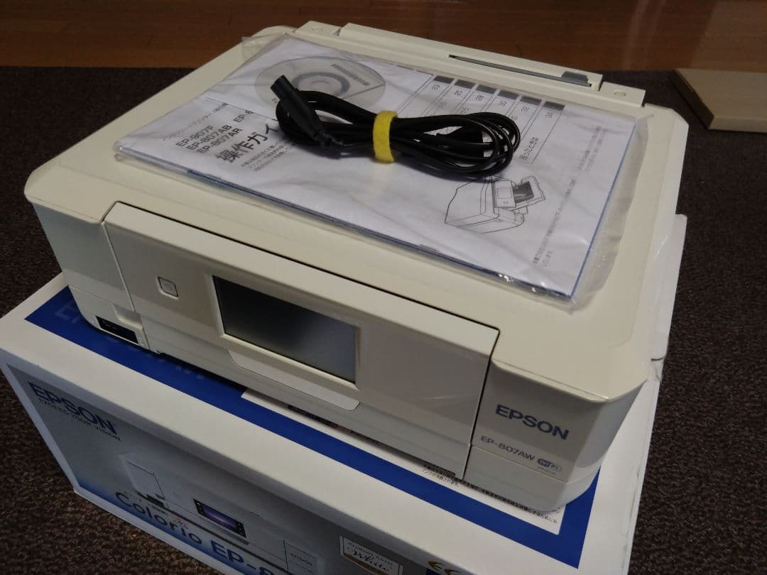 ジャンク EPSON EP-807AW 高性能インクジェット複合機 Amazon.co.jp