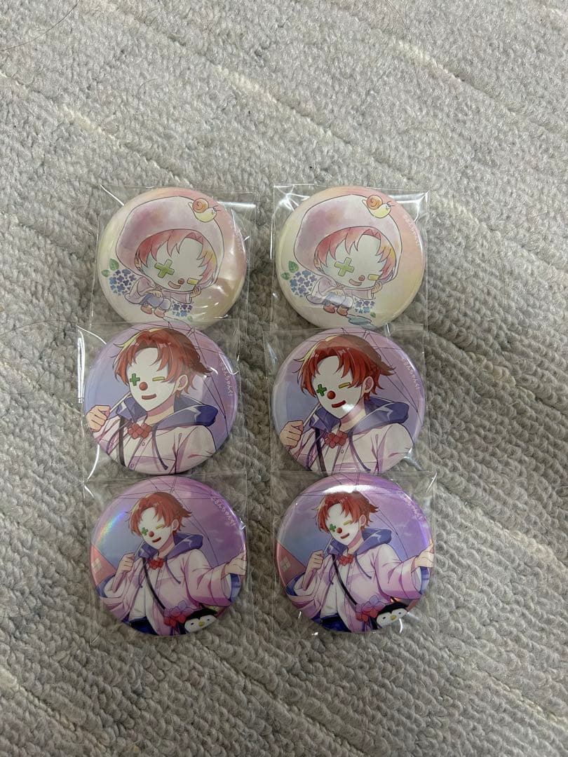 さんちゃんく 雨栗 米将軍 缶バッジ まとめ売り バラ売り⭕️ 即購入