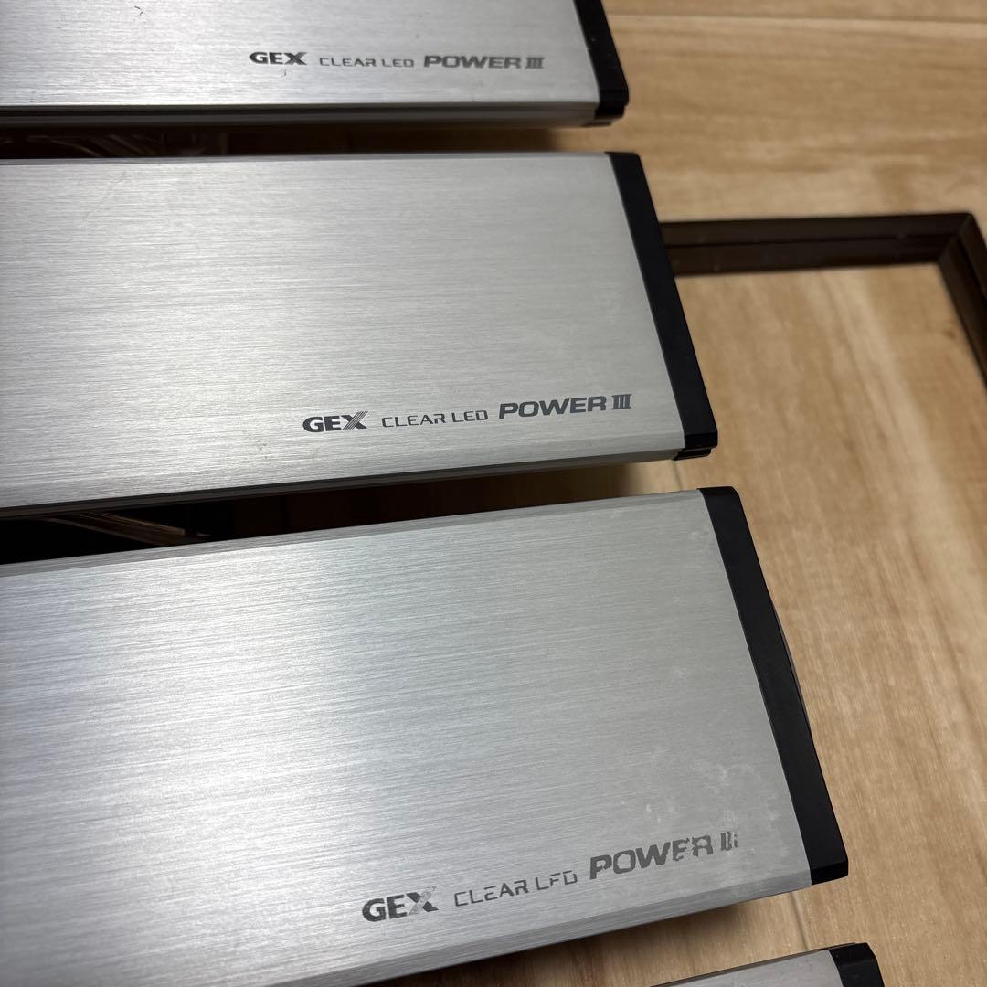 6セット】GEX CLEAR LED POWER III 300 水槽用照明 GEX（ジェックス