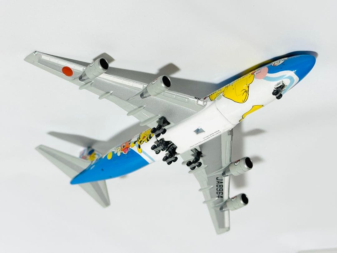 全日空商事 1/200 ANA B747-400D ポケモン ジェット 1999全日空商事 1