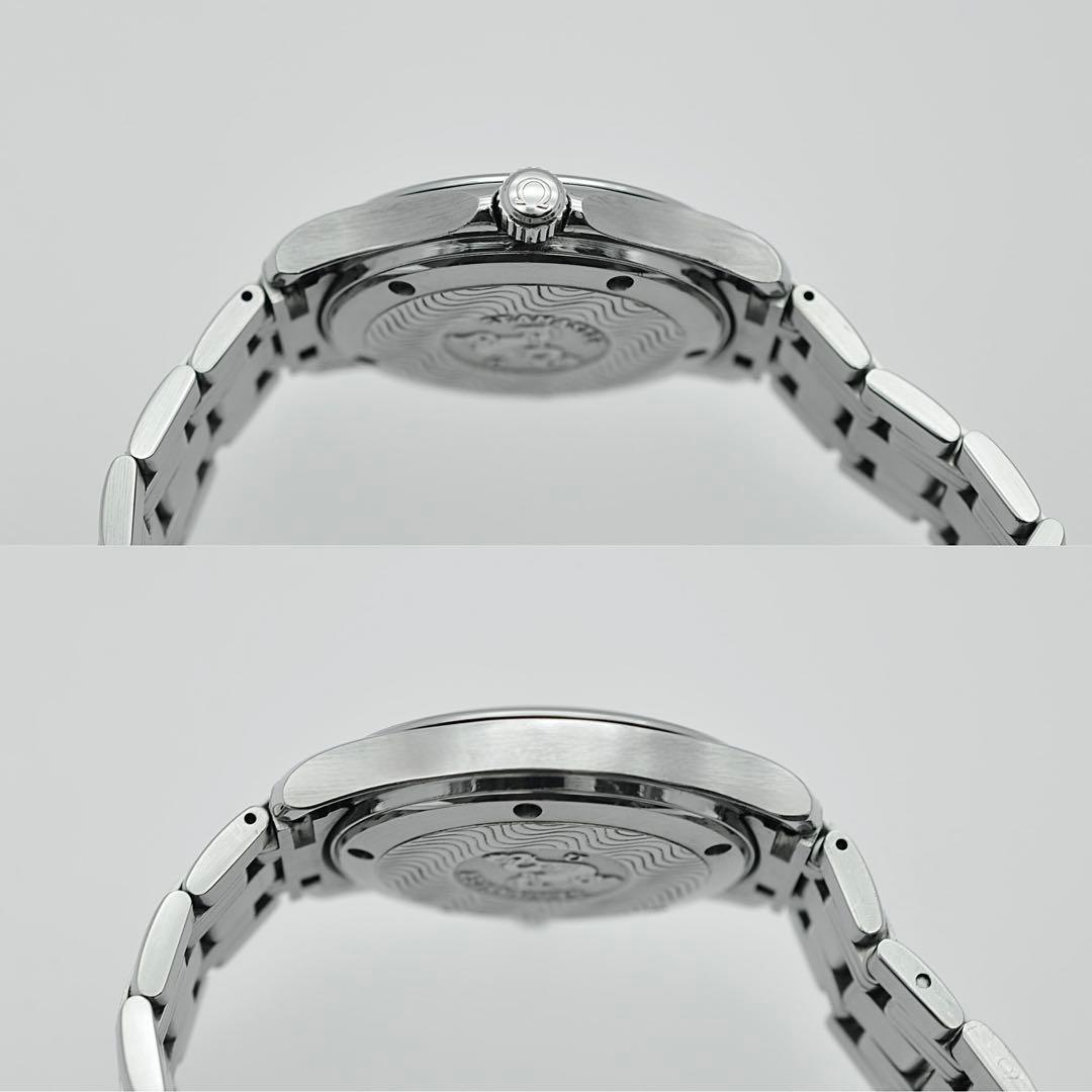 OMEGA オメガ 磨き済 2511.81 シーマスター 120m 紺 メンズ