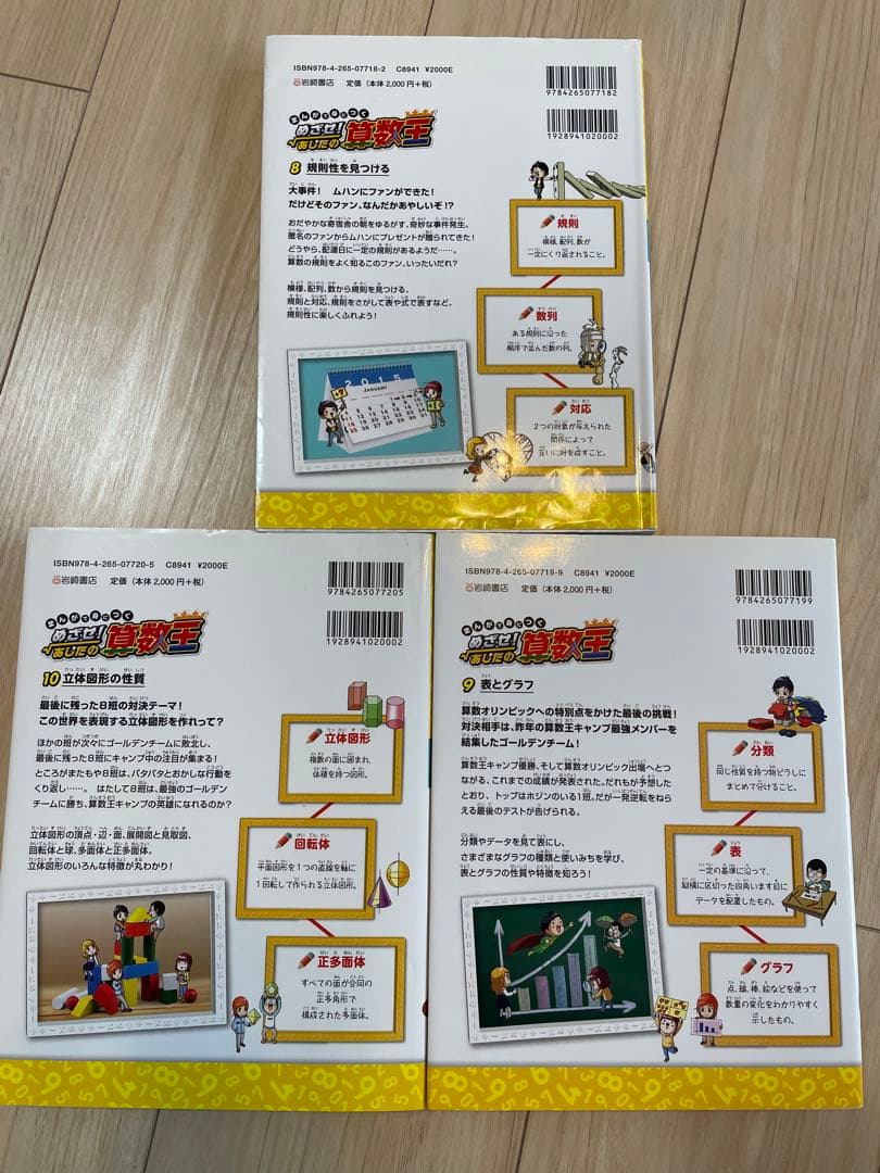 まんがで身につく めざせ! あしたの算数王 全巻セット