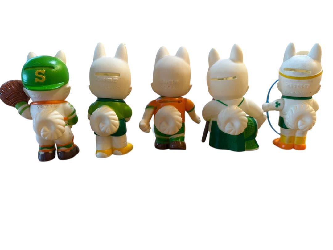 三和銀行 サンワくん 貯金箱 5体セット 昭和レトロ