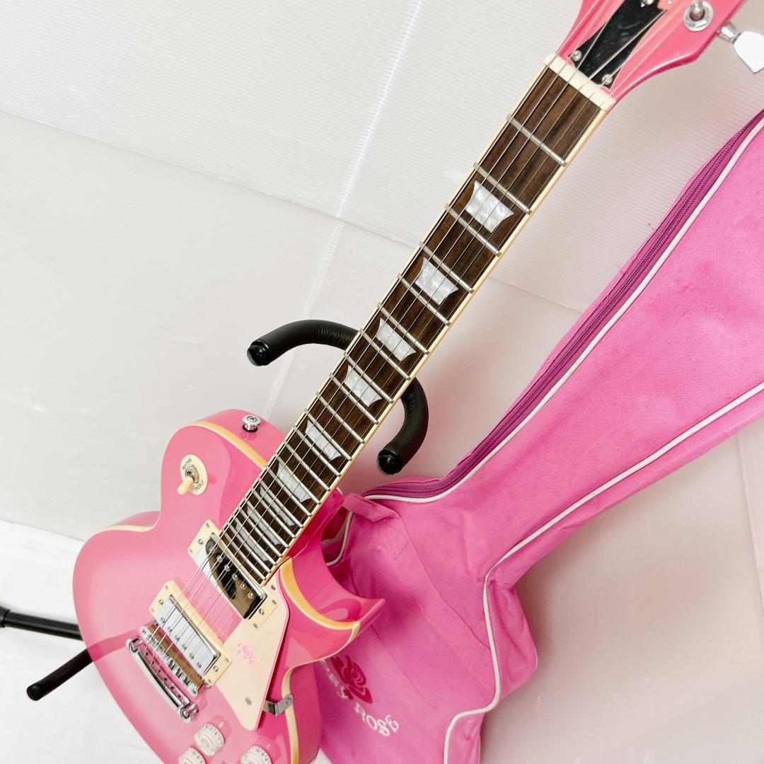 美品 Gyspy Rose ジプシーローズ レスポール LesPaul ピンク - メルカリ