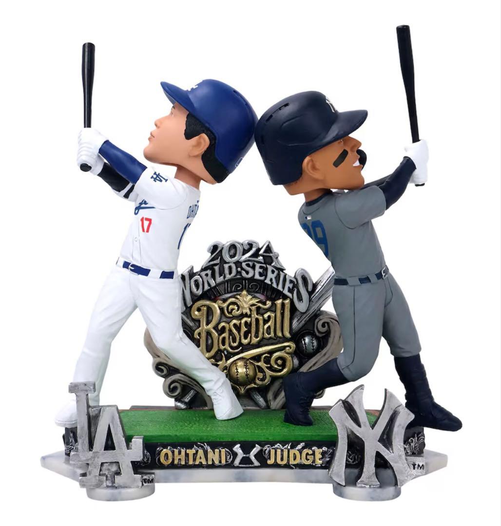 MLB 2024ワールドシリーズ大谷&ジャッジボブルヘッド