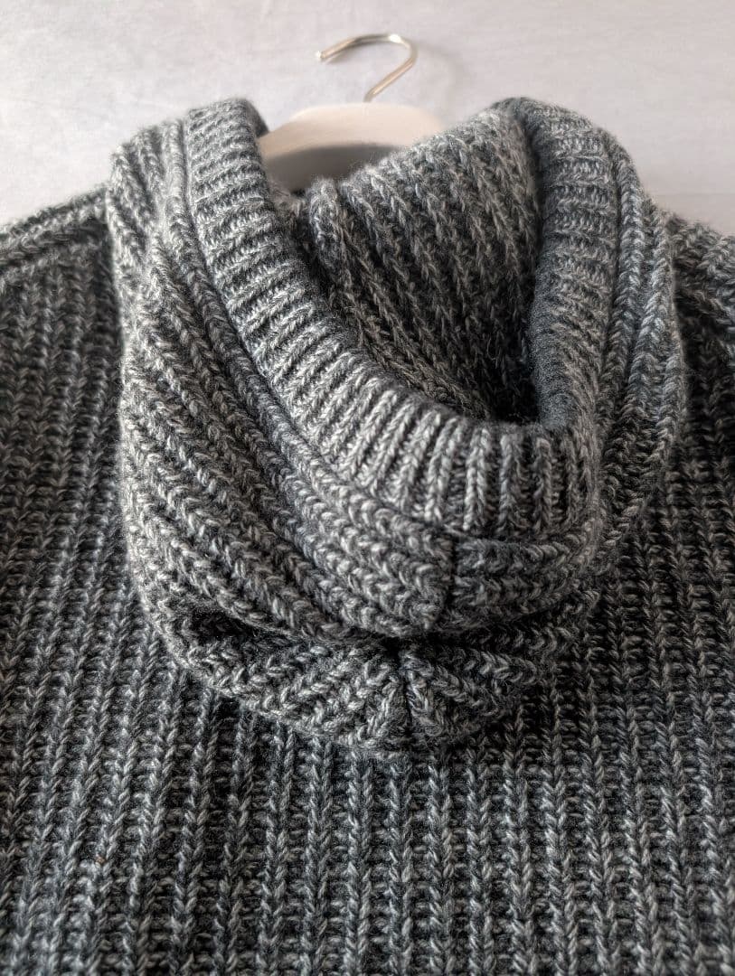 ブルネロクチネリ　ヘビーゲージカシミア/アウターニットパーカー　S