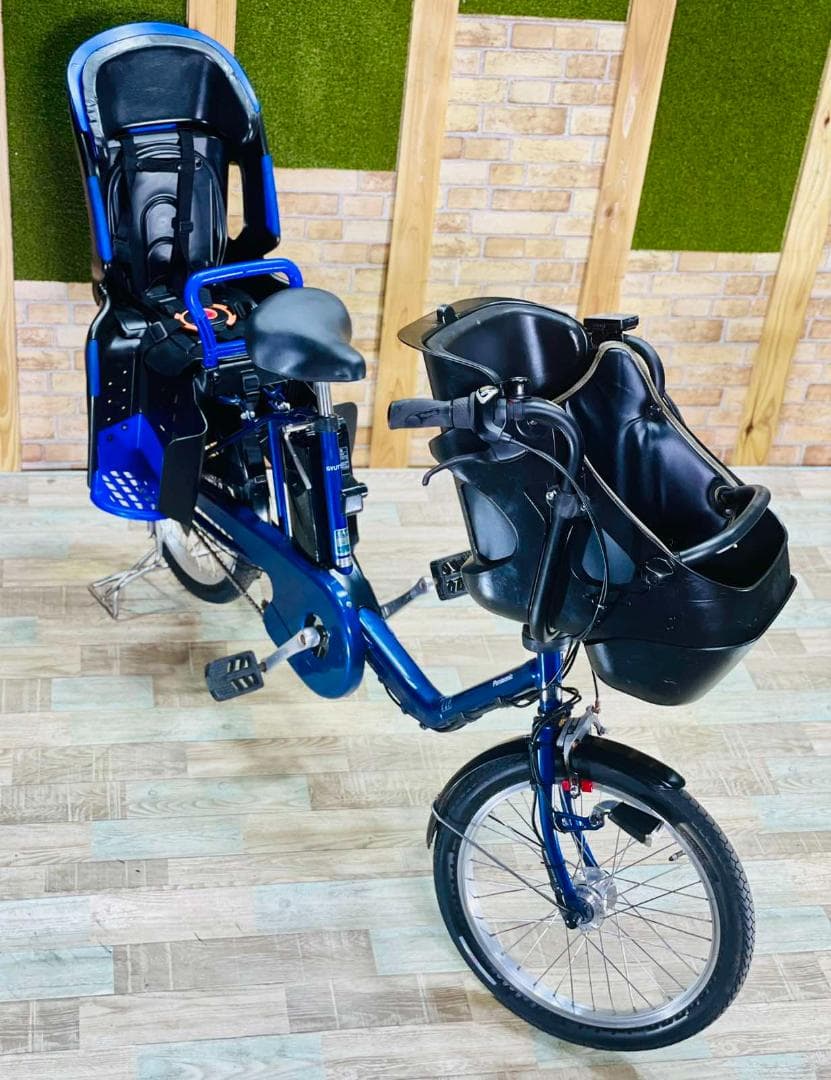 低価格モデル パナソニックギュット子供乗せ電動アシスト自転車 H2967