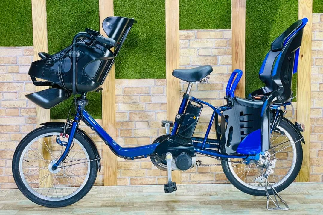 低価格モデル パナソニックギュット子供乗せ電動アシスト自転車 H2967