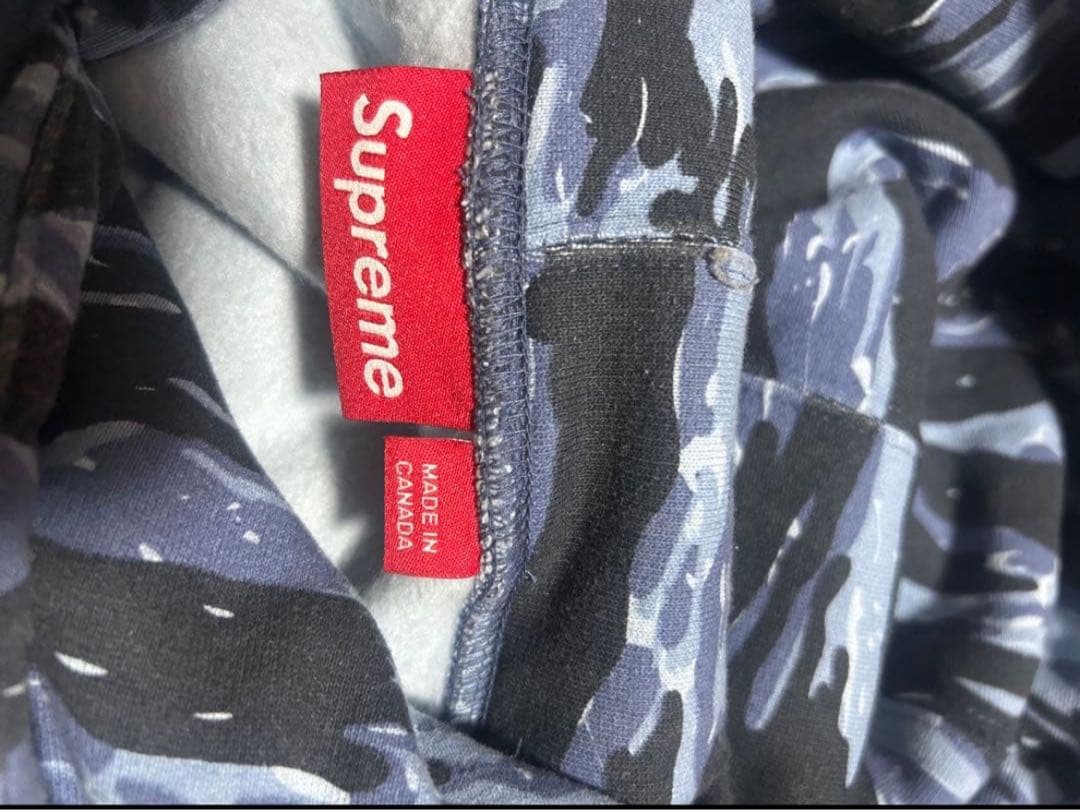 Supreme カモフラージュパーカー
