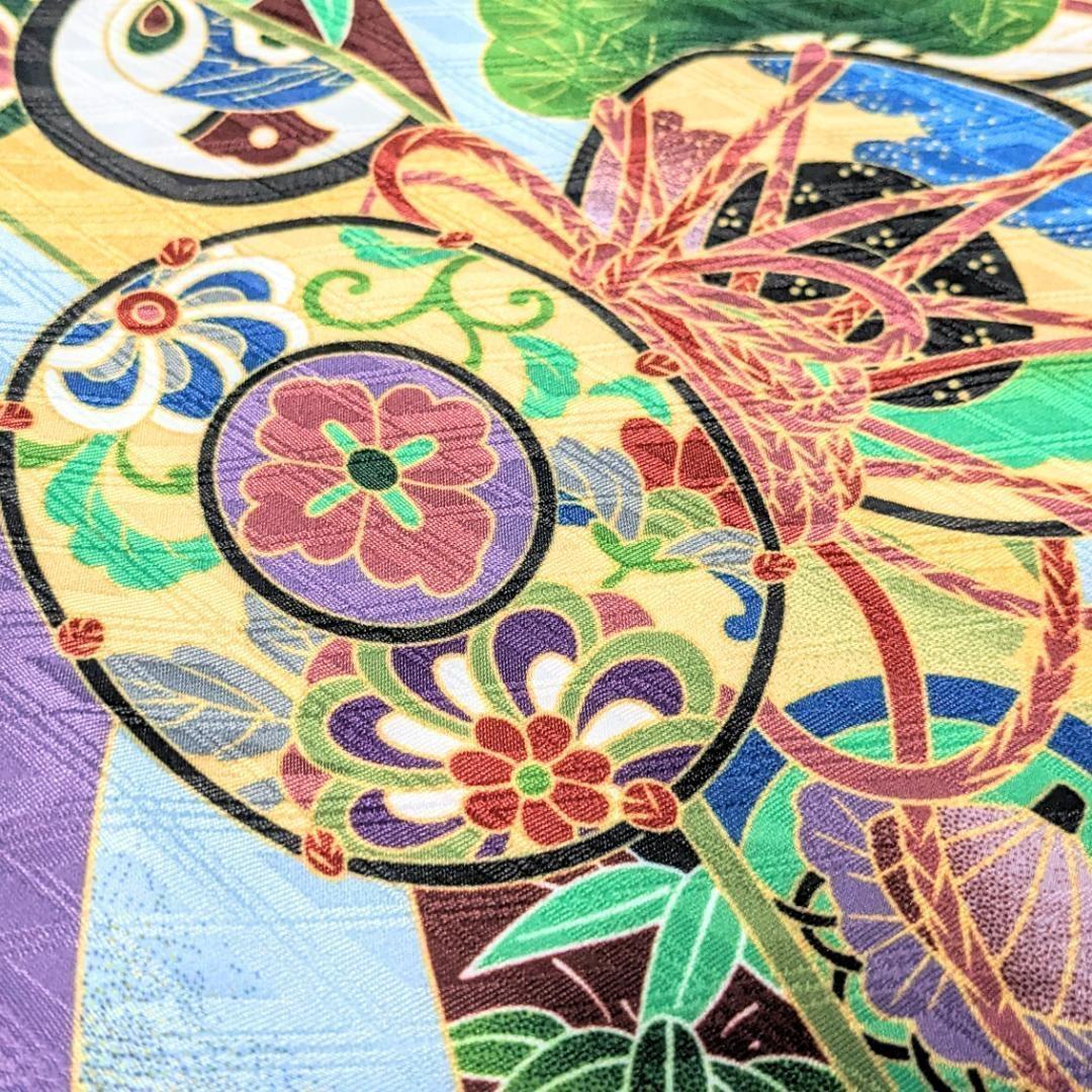 七五三 3歳 男の子 男児 着物 羽織 袴 セット 紺 鷹 松 金刺繍 3B-2